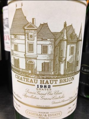 Ch.Haut-Brion-1982 10KBottles 1982 Bordeaux Wine Tasting